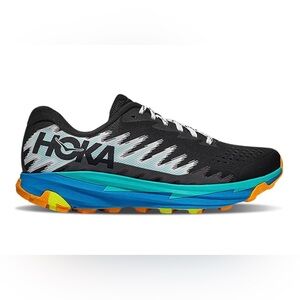 Hoka One One Torrent 3 trail running shoes Black/Diva Blue Men’s size 10 D
